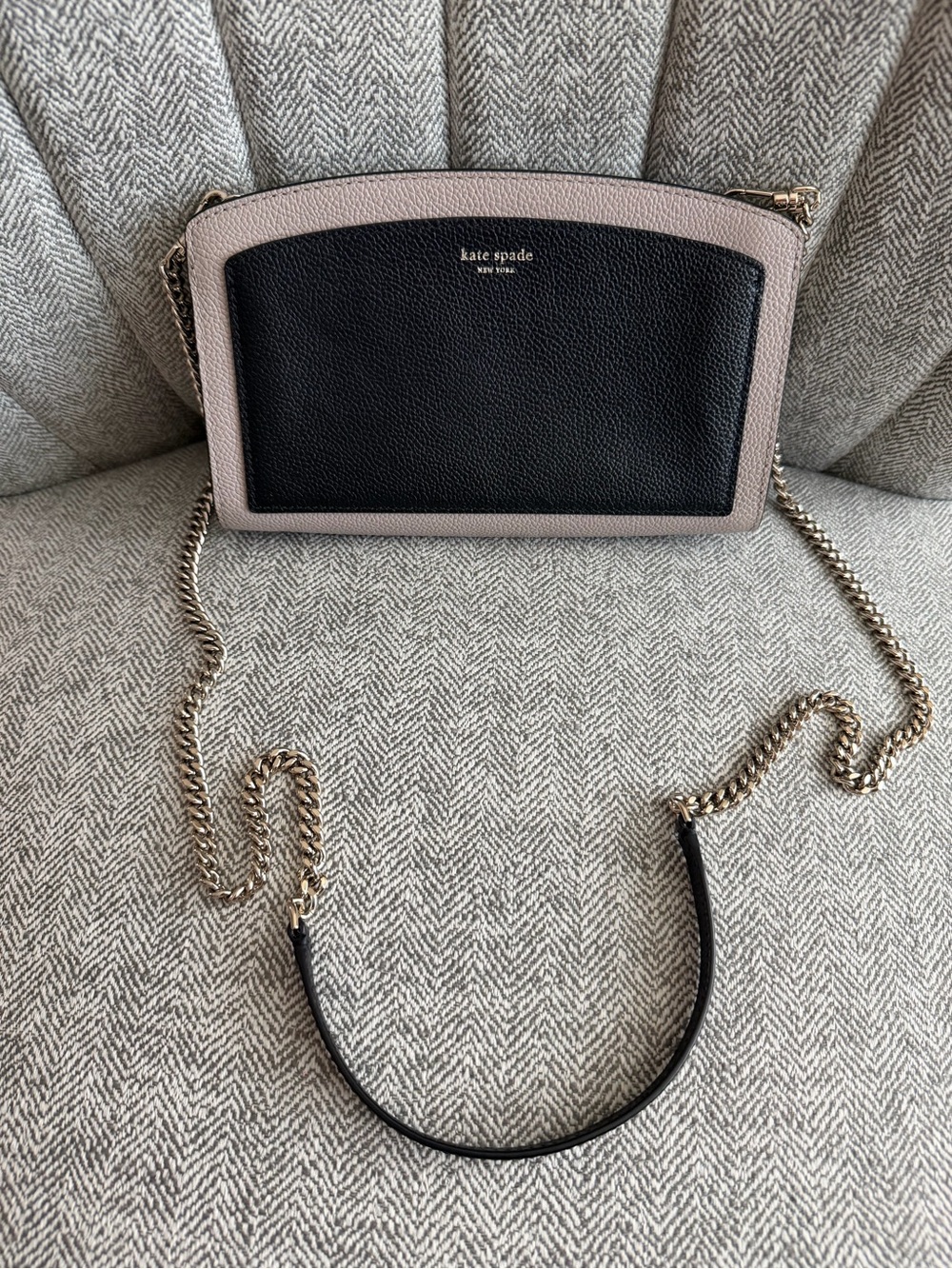 kate spade Two-Tone Black and Tan Crossbody Bag